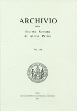  Archivio della Società Romana di Storia Patria vol. 140 - 2017