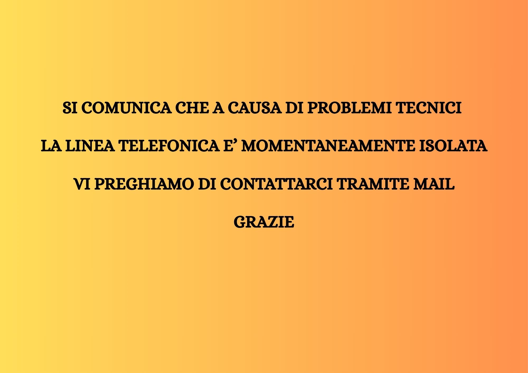  G R A Z I E !